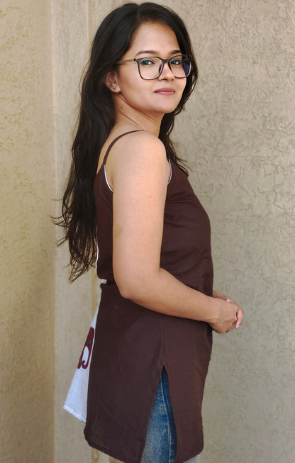 Elephant Umbrella Color-Block Kurti