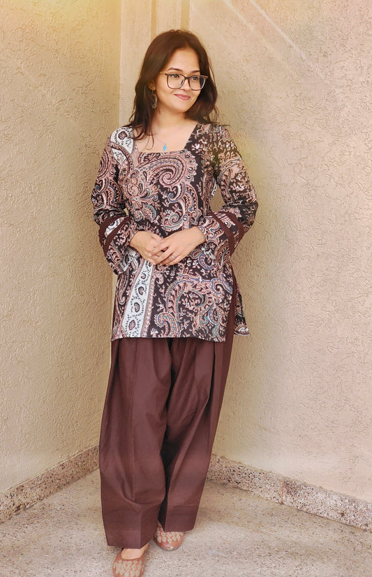 Royal Paisley Farsi Suit Set