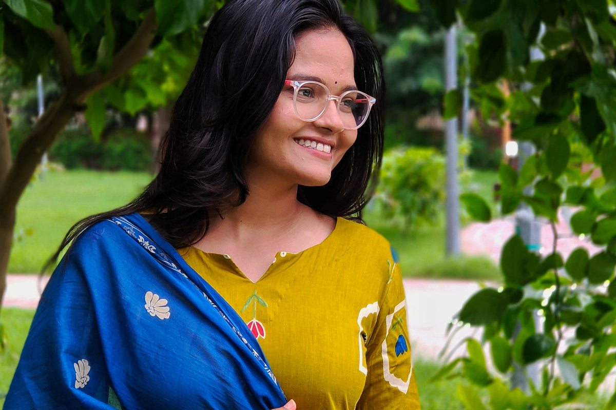 Mustard Yellow Kurta Set Aardhvi