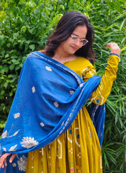 Mustard Yellow Kurta Set Aardhvi