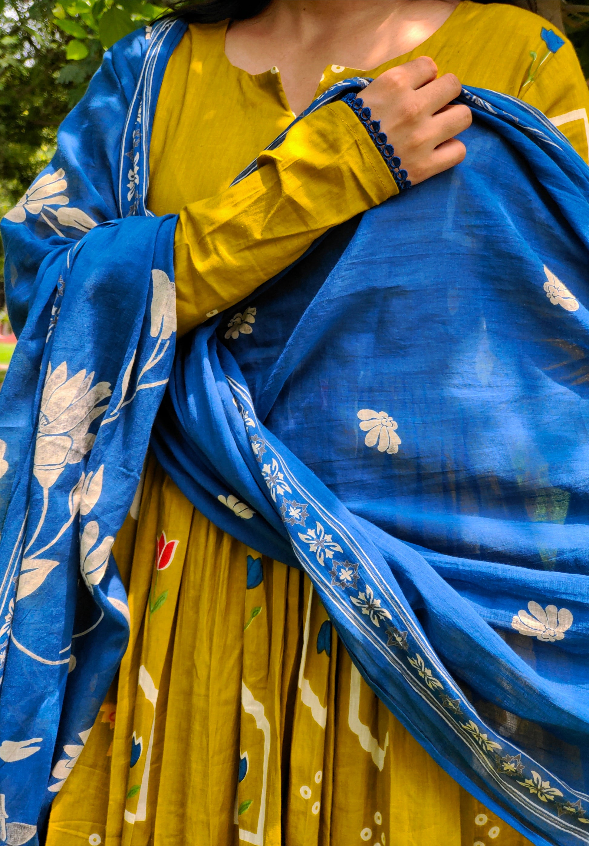 Mustard Yellow Kurta Set Aardhvi